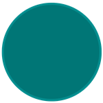 Turquoise blauw