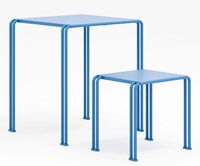 Urbantime.015 Stapelbare tafel met 4 poten