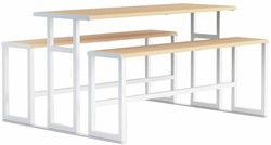 Urbantime.h24 Picknick - Hoge tafel met banken
