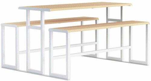 Urbantime.h24 Picknick - Hoge tafel met banken