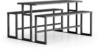 Urbantime.h24 Picnic - Table haute avec bancs-3